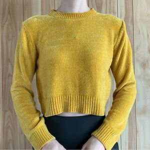 Forever 21 Chenille Cropped Sweater